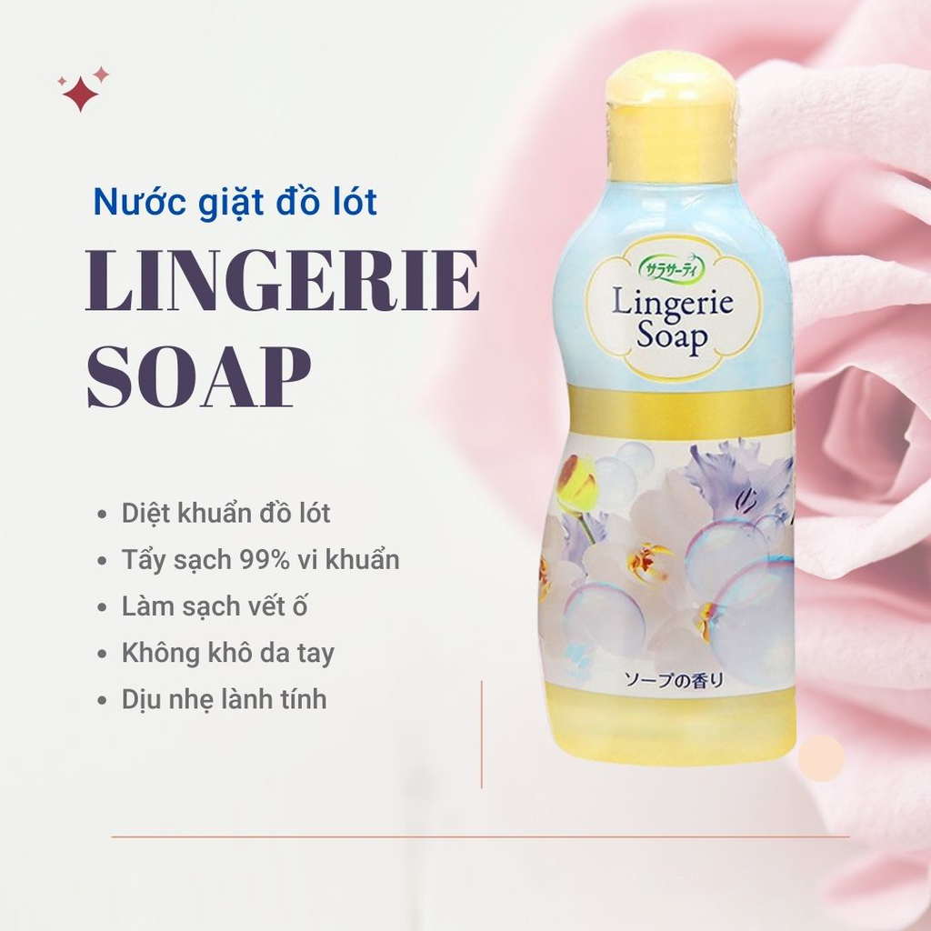 Nước Giặt Đồ Lót Kobayashi Lingerie Soap 120ml