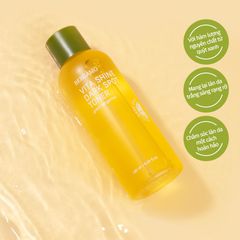 Nước Hoa Hồng Bergamo Green Tangerine Vita Shine Dark Spot Toner Quýt Xanh Trắng Da Mờ Thâm 180ml