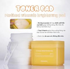Nước Hoa Hồng Dạng Miếng Mediheal Toner Pad
