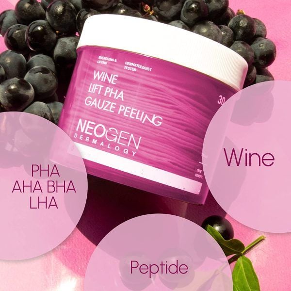 Nước Hoa Hồng Dạng Miếng Neogen Gauze Peeling 30 Miếng