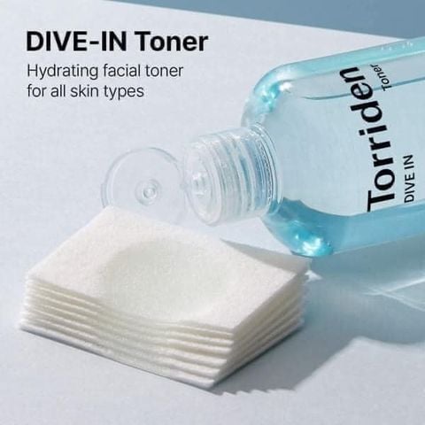 Nước Hoa Hồng Torriden Dive In Low Molecular Hyaluronic Acid Cấp Nước Chuyên Sâu 300ml