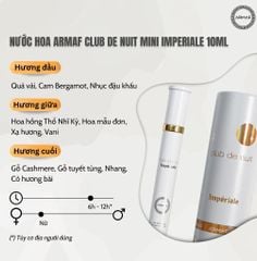 Nước Hoa Nữ Armaf Ladies Club De Nuit White Imperiale EDP