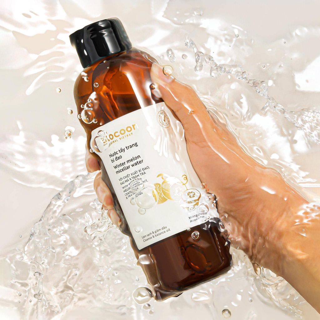 Nước Tẩy Trang Bí Đao Cocoon Winter Melon Micellar Water Cho Da Dầu, Mụn