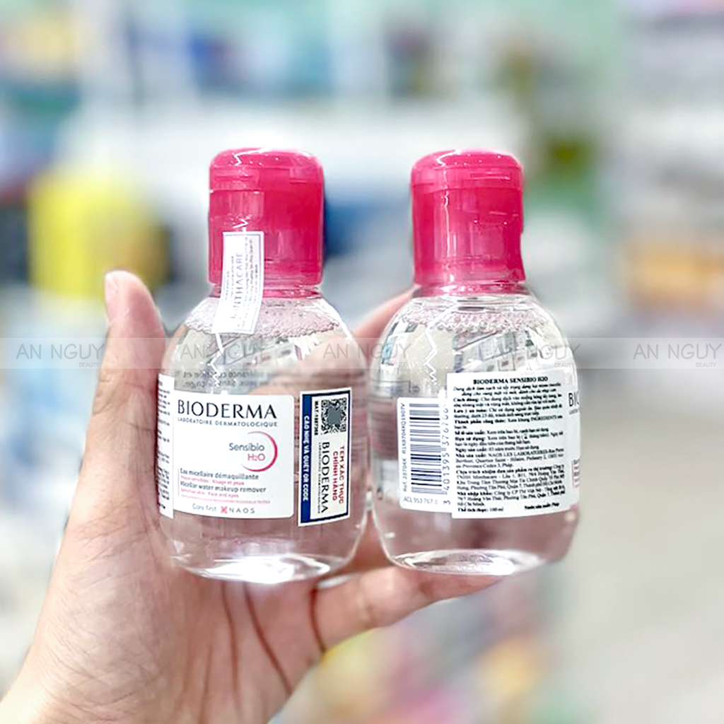Nước Tẩy Trang Bioderma Sensibio H2O Cho Da Thường, Khô, Nhạy Cảm