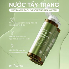 Nước Tẩy Trang DrCeutics Ultra-Mild Olive Cleansing Water 500ml