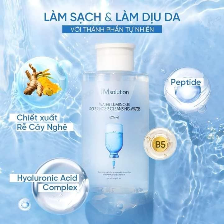 Nước Tẩy Trang JMsolution Cleansing Water