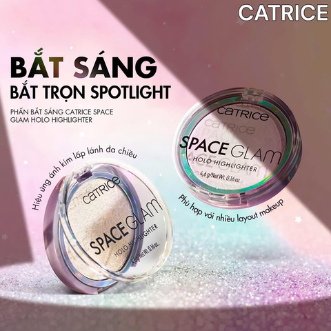 Phấn Bắt Sáng Catrice Space Glam Holo Highlighter 4.6g