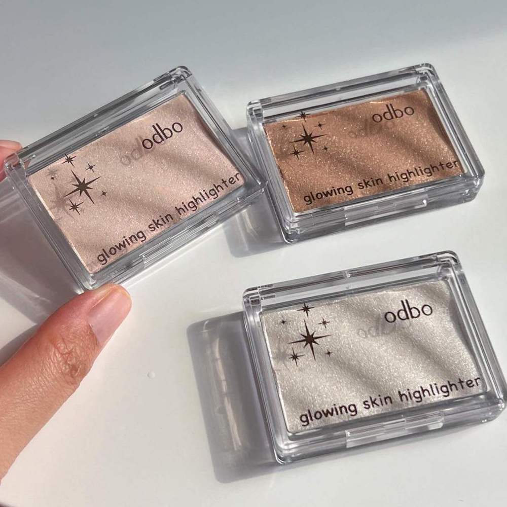 Phấn Bắt Sáng Odbo Glowing Skin Highlight 4.5g