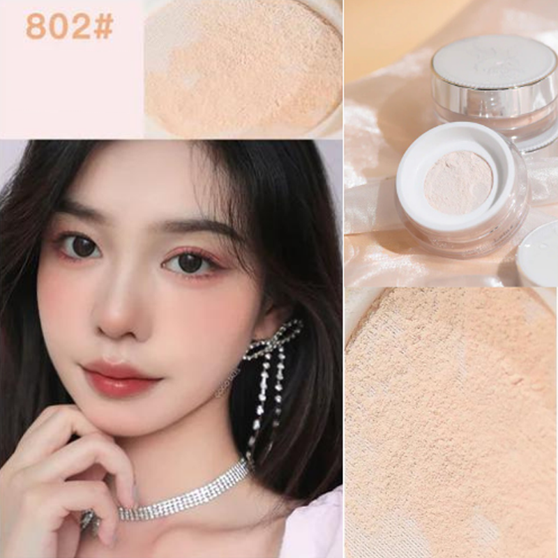 Phấn Bột Phủ Kiềm Dầu GOGO TALES Koi Play Lotus Loose Powder 11gr