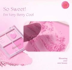 Phấn Má Hồng 4 Ô Dasique Blending Mood Cheek