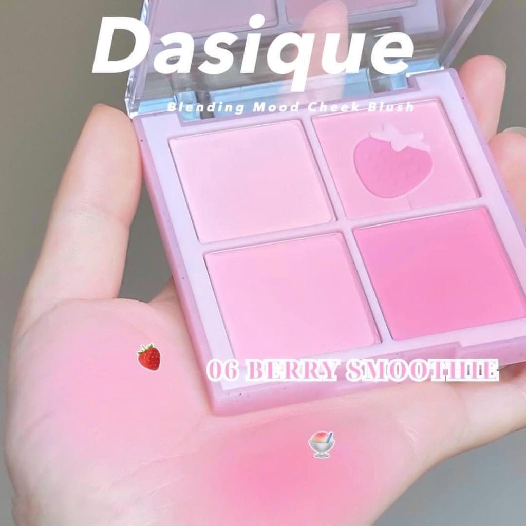 Phấn Má Hồng 4 Ô Dasique Blending Mood Cheek