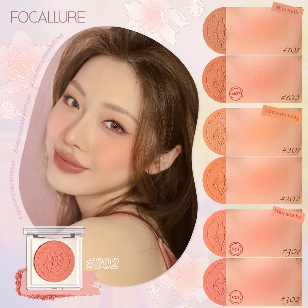 Phấn Má Focallure Perfection Velvet Blush FA235 3.3g