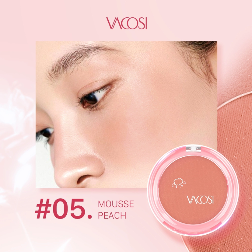 Phấn Má Hồng Vacosi Lolipop Blush Powder 7.3g