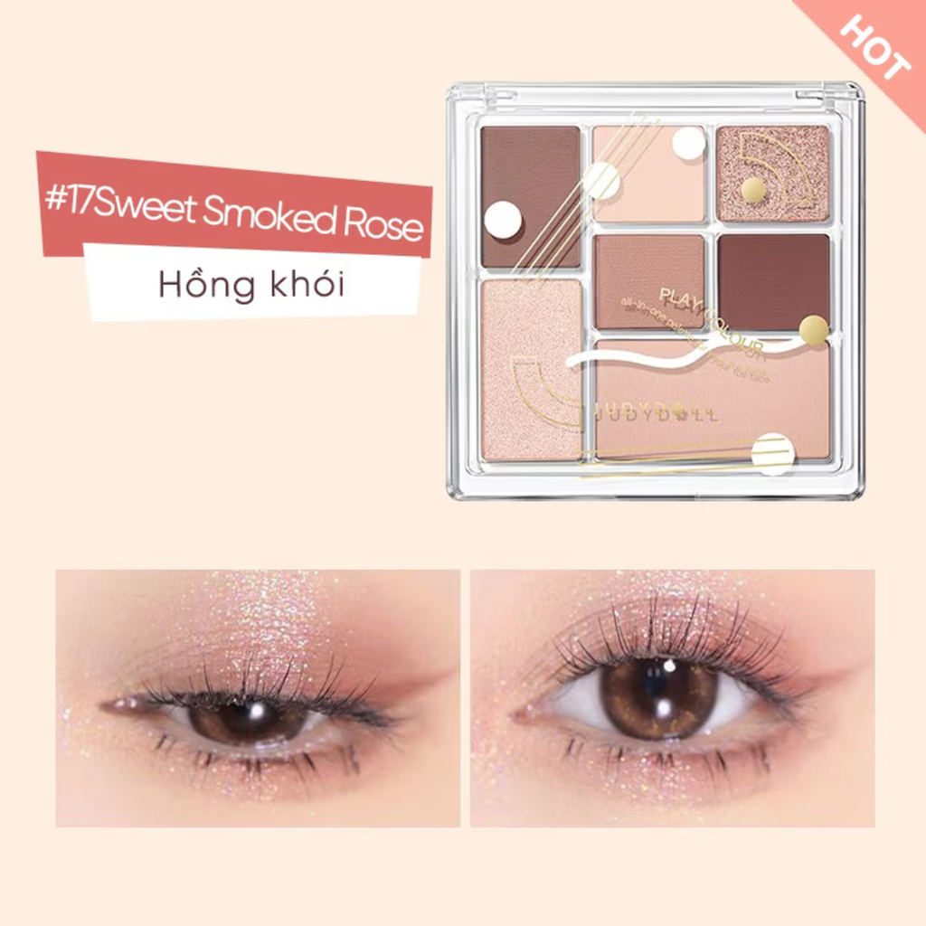 Phấn Mắt 7 Ô Judydoll Play Colors Eyeshadow Palette 8.5g
