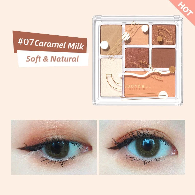 Phấn Mắt 7 Ô Judydoll Play Colors Eyeshadow Palette 8.5g