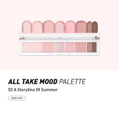 Phấn Mắt 8 Màu Peripera All Take Mood Palette