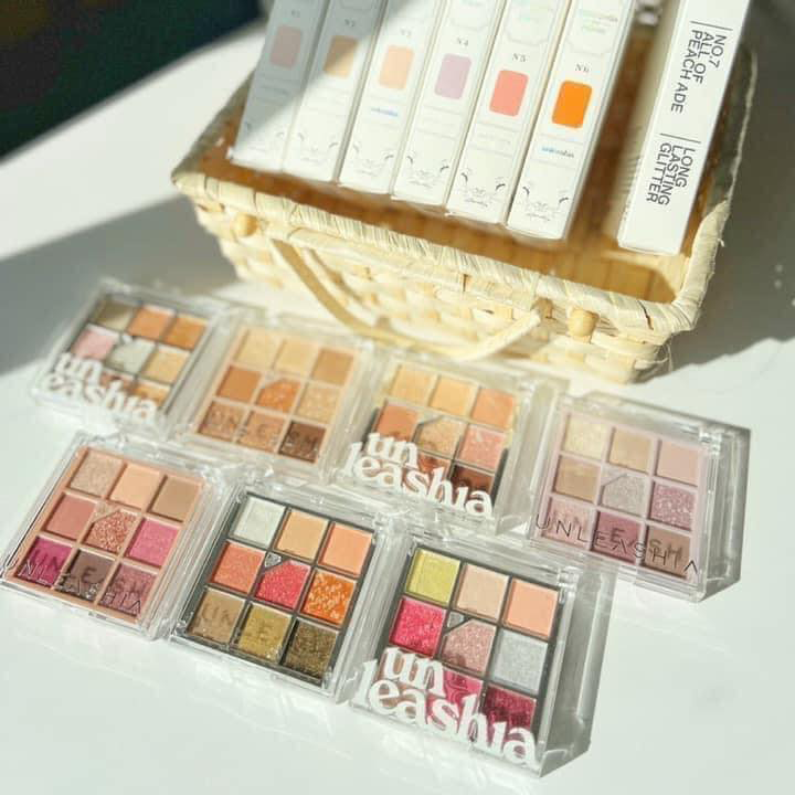 Phấn Mắt 9 Ô Unleashia Glitterpedia Eye Palette 6.2g