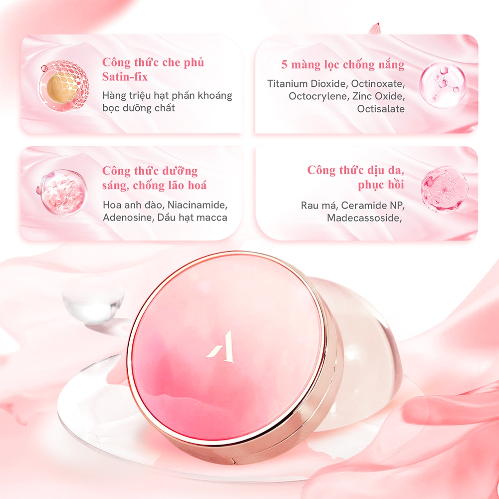 Phấn Nước Aperire Day Dream Cover Cushion (Soonsoo Edition) 13gr