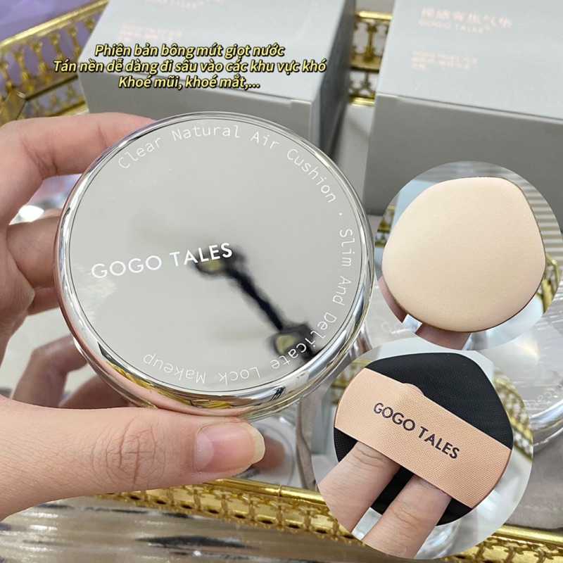 Phấn Nước GOGO TALES Naked Fog And Foggy Coke Air Cushion (13g x 2)