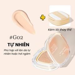 Phấn Nước GOGO TALES Small Square Box Lightweight Air Cushion (Kèm Lõi) 13g x 2