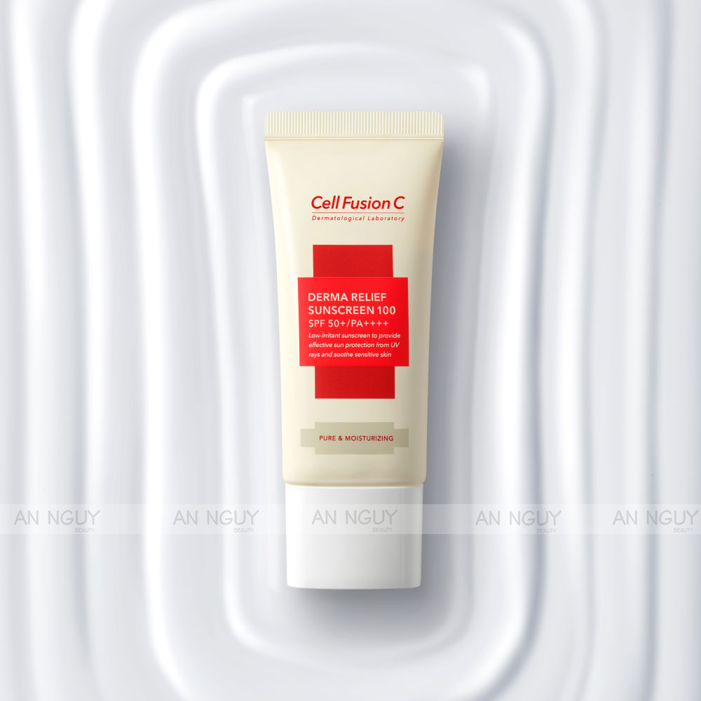 Kem Chống Nắng Làm Dịu Tổn Thương Cell Fusion C Derma Relief Suncreen 100 SPF50+ PA++++