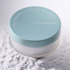 Phấn Phủ Innisfree No-Sebum Mineral Powder Kiềm Dầu, Giúp Da Khô Thoáng 5gr