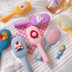 Lược Cầm Tay Mini Massage Đầu, Gỡ Rối Tóc Nhiều Màu Xinh Xắn