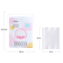 Bông Tẩy Trang Lameila Makeup Cotton 3 Lớp Dày Dặn 222 Miếng