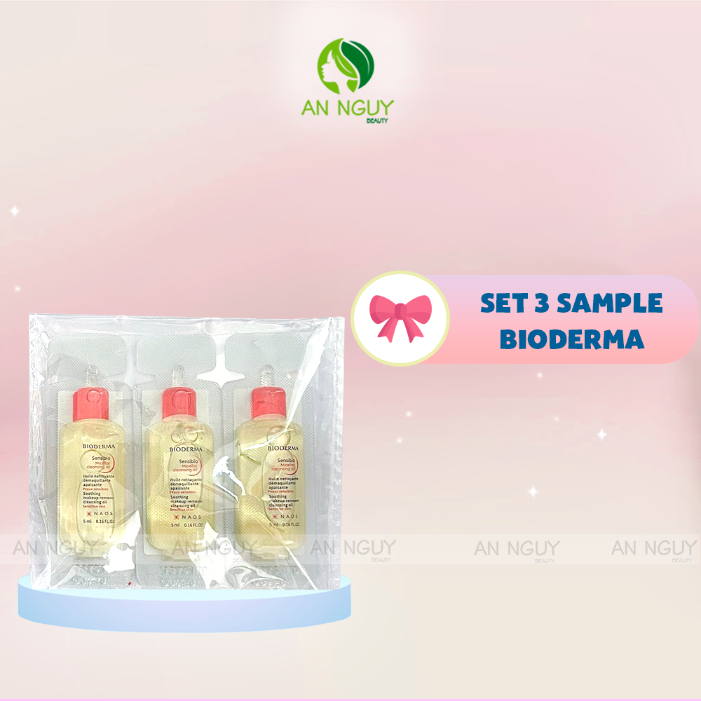 [Hàng Tặng Không Bán] Chương Trình Quà Tặng Bioderma (Set 3 Dầu Tẩy Trang 5ml)