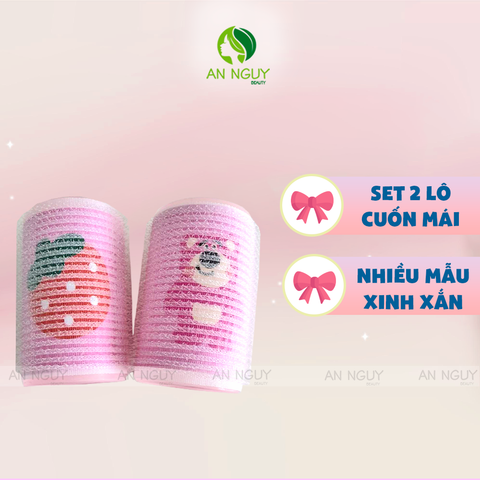 Set 2 Lô Cuốn Tóc Mái Hình Dễ Thương