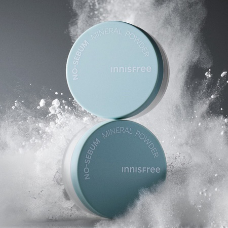 Phấn Phủ Innisfree No-Sebum Mineral Powder Kiềm Dầu, Giúp Da Khô Thoáng 5gr