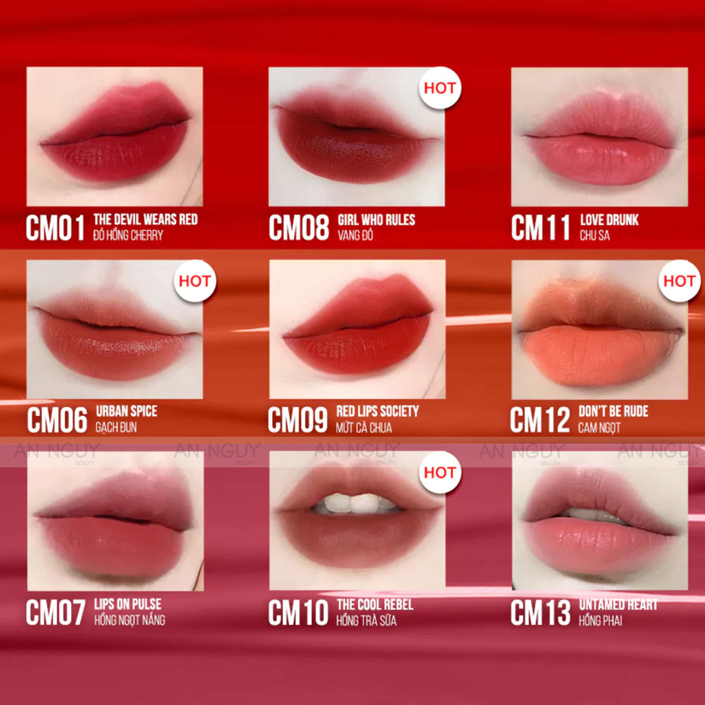 Son Kem Mịn Lì Như Nhung Cushion Mattes Maybelline New York 6.4ml