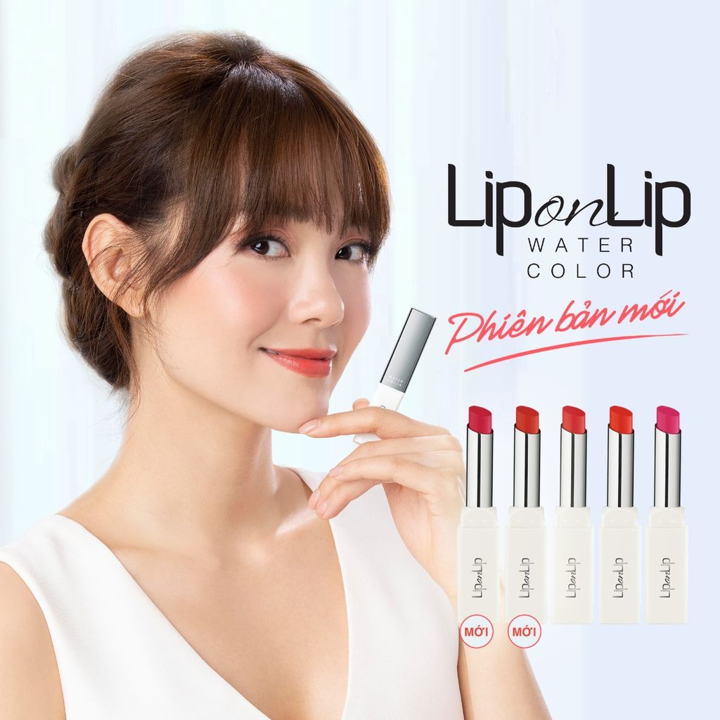 Son Thỏi Màu Có Dưỡng Lip On Lip 2.2g #Red Orange - Màu Cam Đỏ