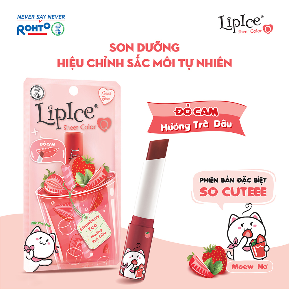 Son Dưỡng LipIce Sheer Color Hiệu Chỉnh Sắc Môi Tự Nhiên 2.4g