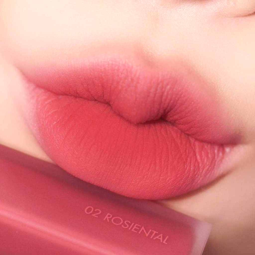 Combo 2 Món Son Kem Lì Romand Blur Fudge Tint 5g #02 + Chì Viền Môi Romand Lip Mate Pencil 0.5g #02
