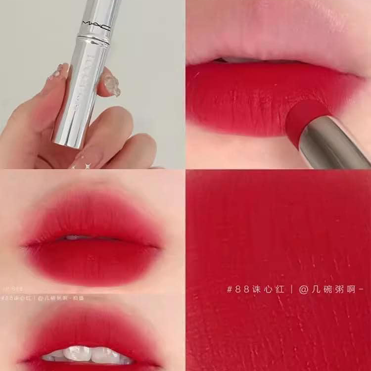 Son Thỏi MAC Locked Kiss 24hr Lipstick 1.8g