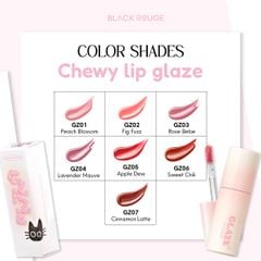 Son Tint Bóng Black Rouge Chewy Lip Glaze