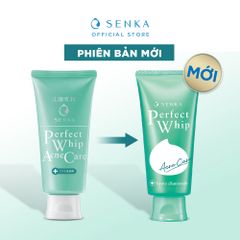 Sữa Rửa Mặt Senka Acne Perfect Whip Acne Care Ngăn Ngừa Mụn 100gr