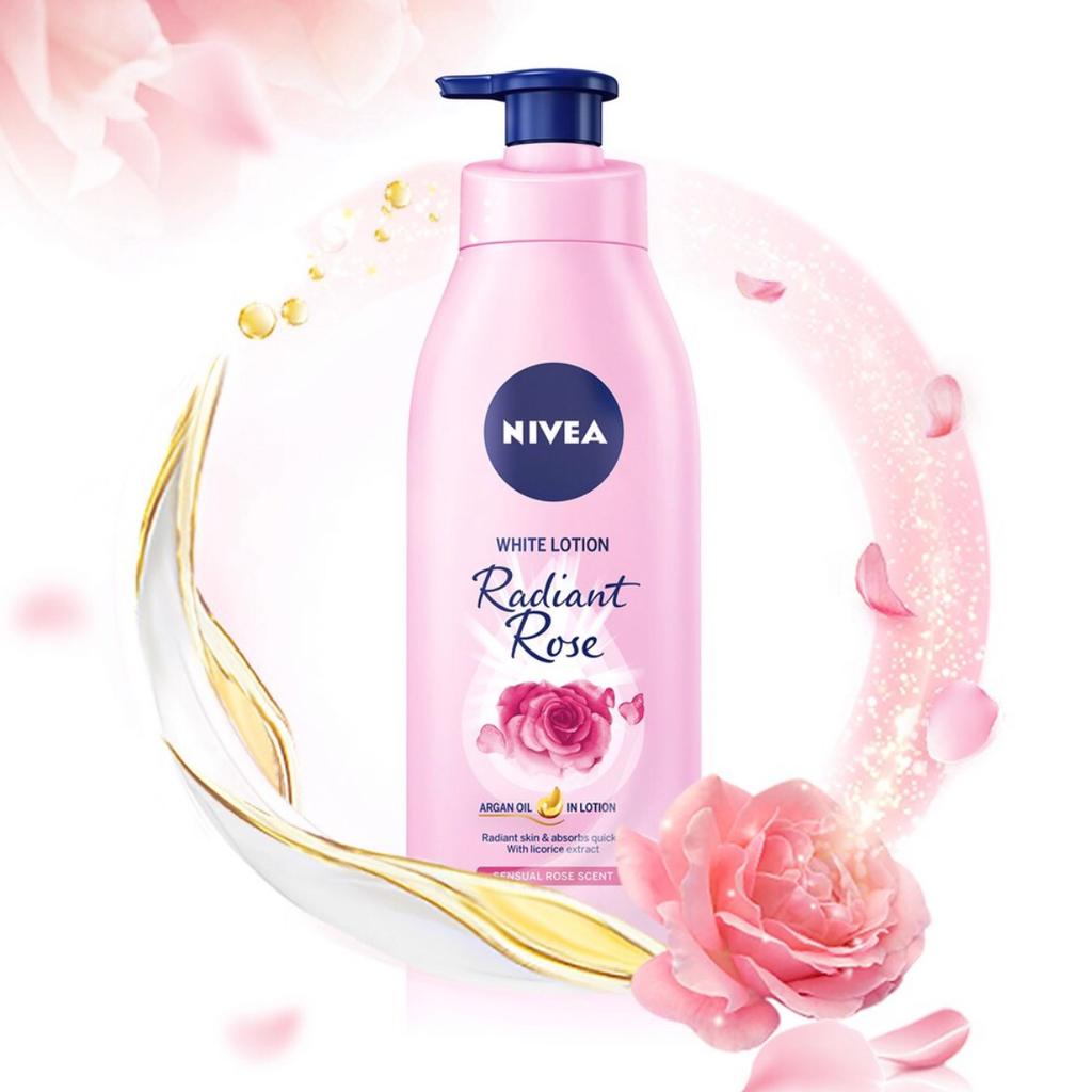 Sữa Dưỡng Thể Nivea White Lotion Dưỡng Trắng, Cấp Ẩm 350ml