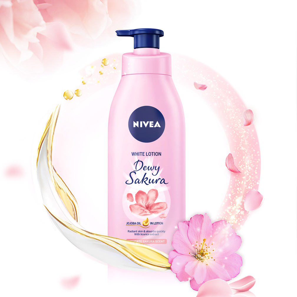 Sữa Dưỡng Thể Nivea White Lotion Dưỡng Trắng, Cấp Ẩm 350ml