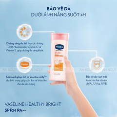 Dưỡng Thể Vaseline Sun+Pollution Body Lotion SPF24 PA++ Chống Nắng Và Dưỡng Trắng Da