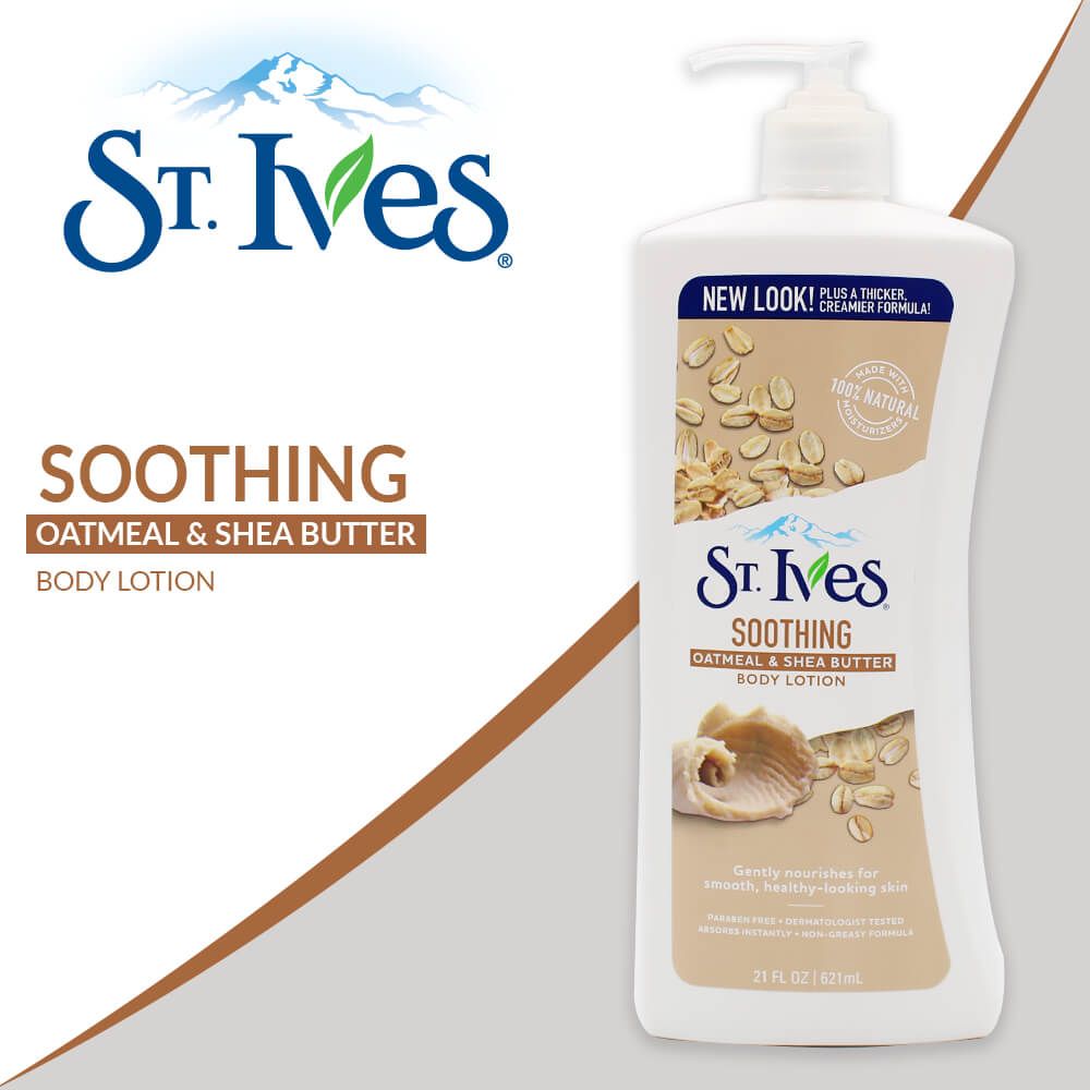 Sữa Dưỡng Thể St.Ive Body Lotion Cấp Ẩm, Mềm Da 621ml