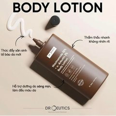 Sữa Dưỡng Thể DrCeutics Niacinamide 10%+ α- Arbutin 2% Body Lotion Hỗ Trợ Dưỡng Trắng Da 200g