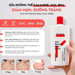 Sữa Dưỡng Thể Tia'm Anti-Blemish Body Lotion 200ml