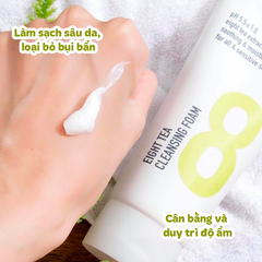 [Date 27/07/2024] Sữa Rửa Mặt 8 Loại Trà BOM Eight Tea Cleansing Foam 150ml