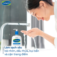 Sữa Rửa Mặt Cetaphil Oily Skin Cleanser Dành Cho Da Hỗn Hợp Đến Da Dầu 125ml