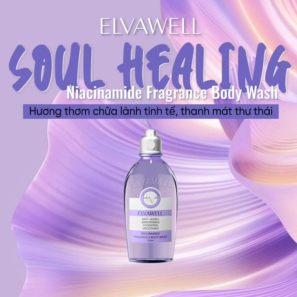 Sữa Tắm Elvawell Fragrance Body Wash Lưu Hương Nước Hoa