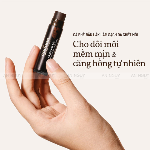 Tẩy Tế Bào Chết Môi Cocoon Dak-Lak Coffee Lip Scrub Từ Cà phê Đắk Lắk 5gr
