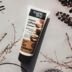 Tẩy Da Chết Mặt Organic Shop Organic Coffee & Powder Face Gommage Chiết Xuất Hạt Cà Phê 75ml