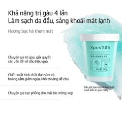 Tẩy Tế Bào Chết Da Đầu Spes Sea Salt Cream Muối Biển Làm Sạch Tóc 280g